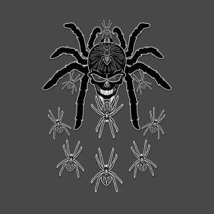 Spider Skull Tarantula Tattoo T-Shirt