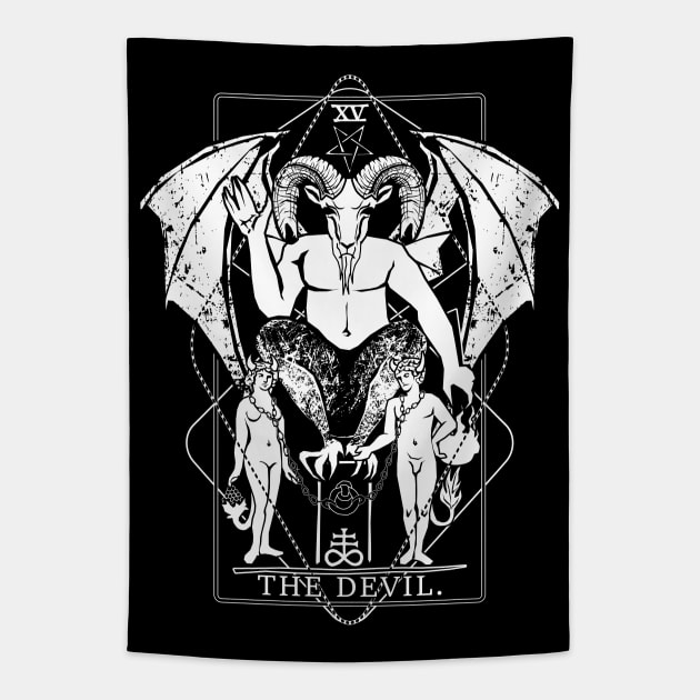 Devil tapestry top