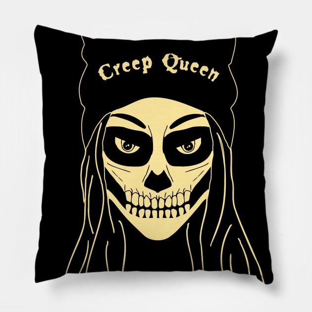 creep queen Pillow by FandomizedRose