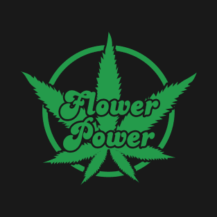 Flower Power Marijuana Leaf T-Shirt