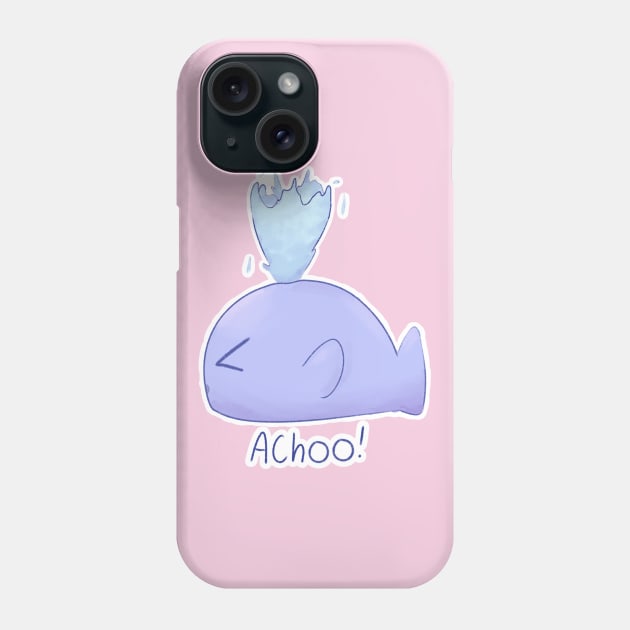 Ocean Sneeze Phone Case by LBRCloud