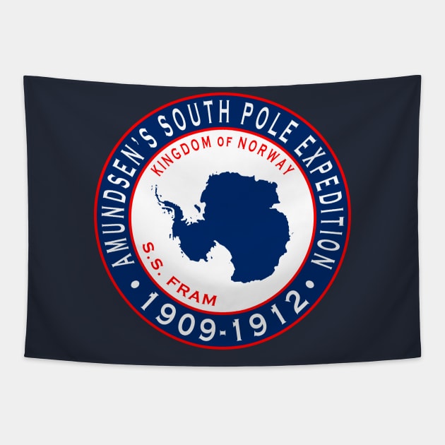 Amundsen's South Pole Expedition Tapestry by Lyvershop