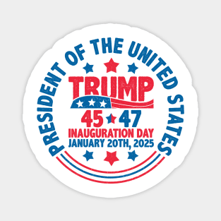 Donald Trump Inauguration Magnet
