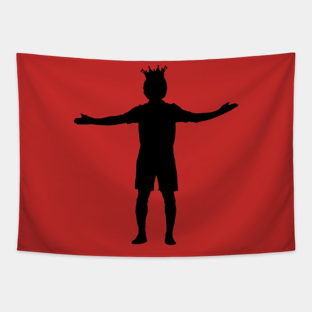 Mo Salah - King of Egypt Tapestry by InspireSoccer