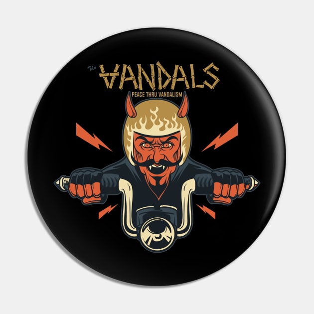 The Vandals My Girlfriend's Dead Pin by NEW ANGGARA