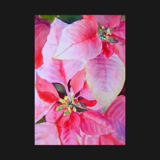 Christmas Poinsettia T-Shirt