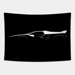 Vector W8 Silhouette Tapestry