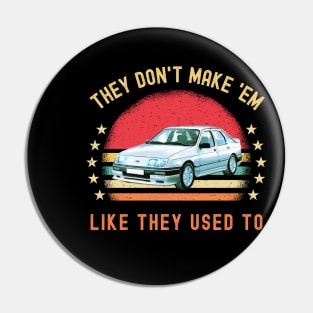 Retro 80s Vintage Car Pin