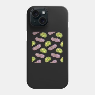 Mitochondria and Chloroplast Pattern Phone Case