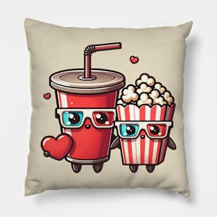 soda and popcorn dating Pillow