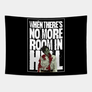 No more room in Hell (white-out version) Tapestry