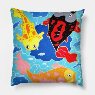 Koi Fish Pillow