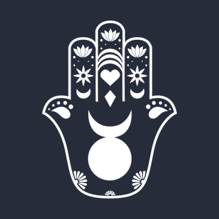 Nature God Hamsa Hand T-Shirt