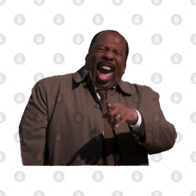 Stanley Hudson laughing by RedValley