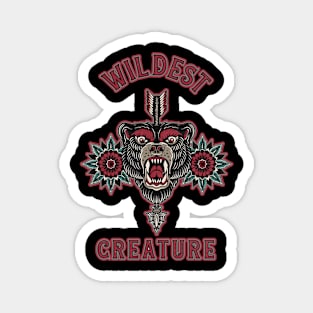 Wildest Greature Vintage Magnet