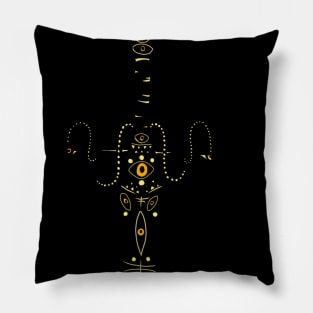 Magical DnD mimic sword Pillow