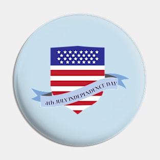 Independence day Pin