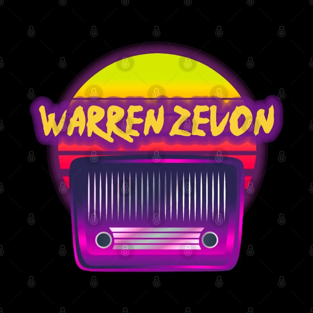 warren zevon retro by guemudaproject