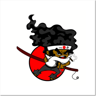 Afro Samurai 2007 #3 Art Print by Geek N Rock - Pixels