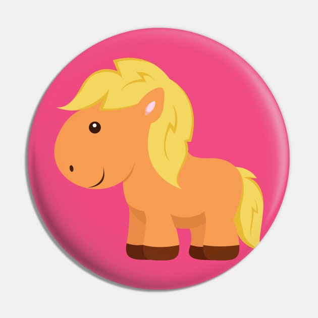 Mini Pony Little Horse Minipony Pin by samshirts