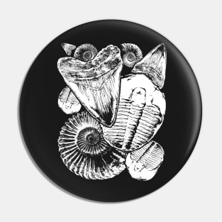 Fossil hunter gift ideas - ideal gift for paleontologists - fossil Pin