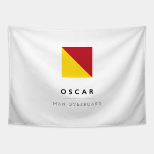 Oscar: ICS Flag Semaphore Tapestry