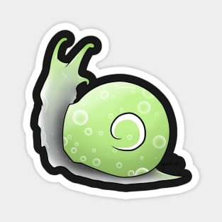 Agender Pride Snail Magnet