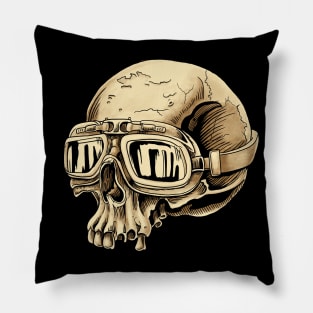 Rider Skull Pillow