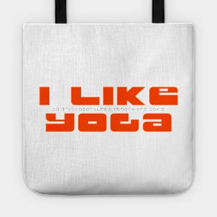 I like to drink beer while others are doing yoga Tote