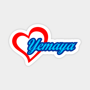 Heart Yemaya Magnet