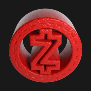 3D Zcash - Leather T-Shirt