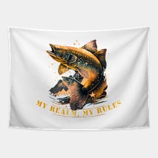 Fish realm Tapestry