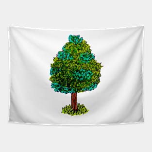 Tree in Spring Tapestry