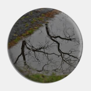 Mud Puddle Reflection Pin