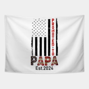 Promoted to Papa Est. 2024 Tapestry