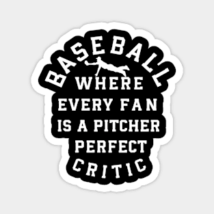 Baseball Magnet