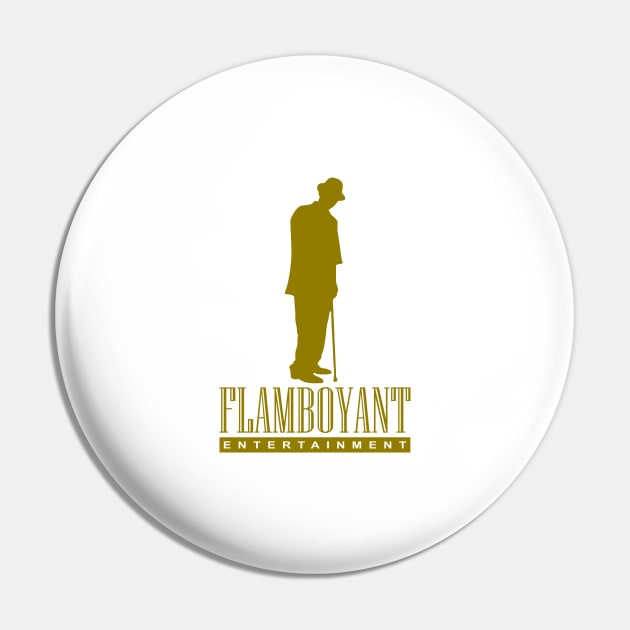 FLMBYNT ent. gold Pin by undergroundART