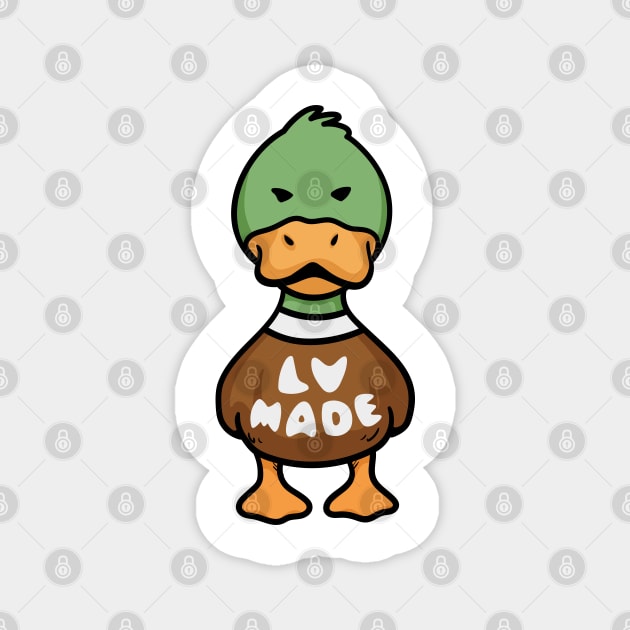 Duck Lv Made Magnet by PaperHead