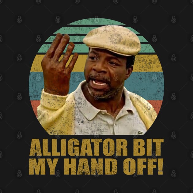 Alligator Bit My Hand Off! by danterjad