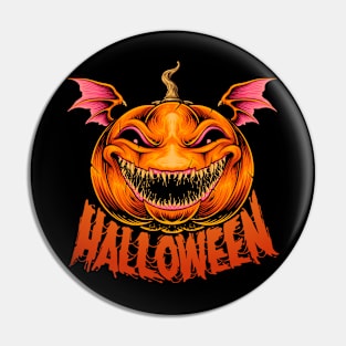 Pumpkin Halloween Pin