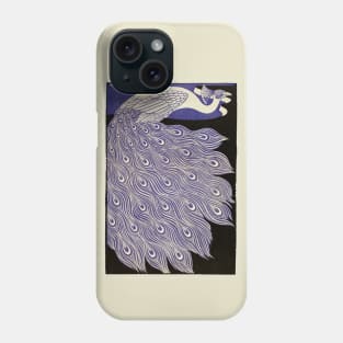 Peacock magazine cover Phone Case