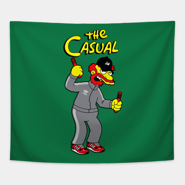 The Casual Football Culture Tapestry Teepublic