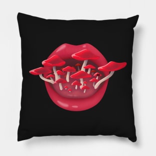 Mouthshroom Pillow