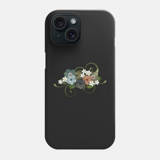 Floral Cluster Lace Flowers | Cherie's Art(c)2021 Phone Case