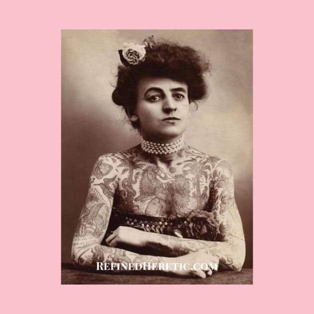 Maude Wagner - America's First Women Tattoo Shop Owner by RefinedHeretic