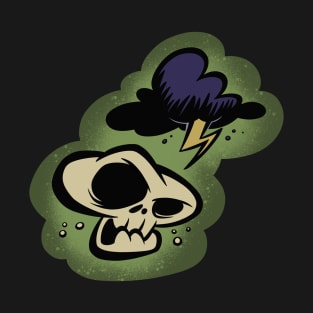 Extra Grumpy Skull T-Shirt