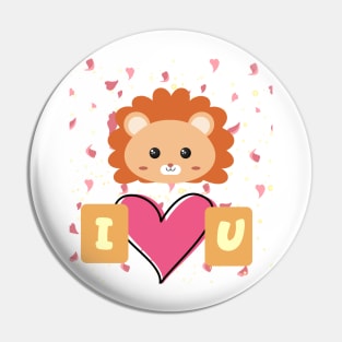 I Love U Pin