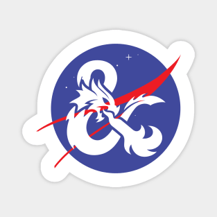 Dungeons And Dragons Nasa Magnet