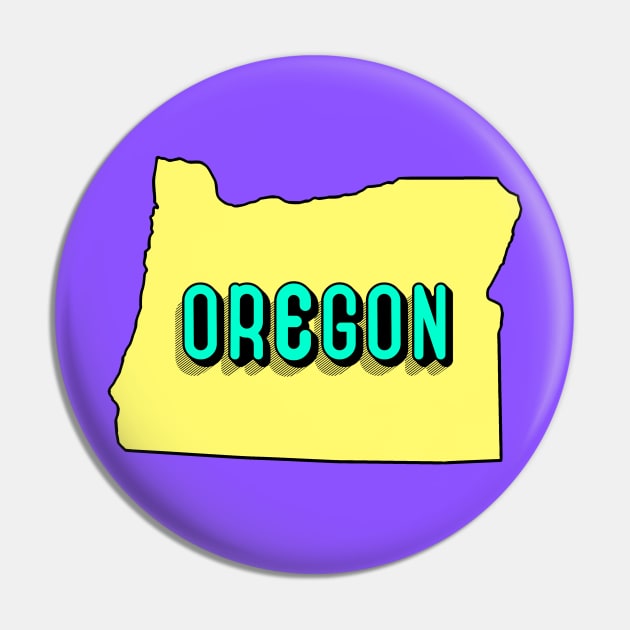 Oregon Pin by cariespositodesign