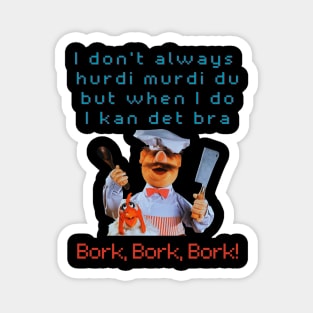 Funny Swedish Chef Magnet